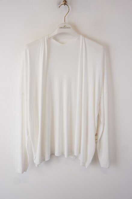 Garde-robe - Gilet - Ecru