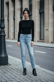 Red Button - Lange Broek - Jeans licht