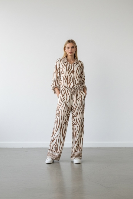 K-design - Lange Broek - Beige-bruin