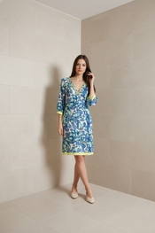 K-design - Halflang Kleedje - Blauw