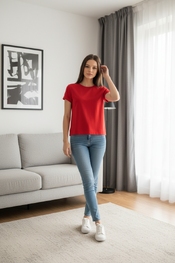 Amelie &amp; Amelie - Top - Coraal