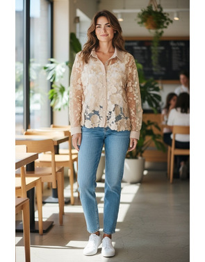 Garde-robe - Blouse - Beige