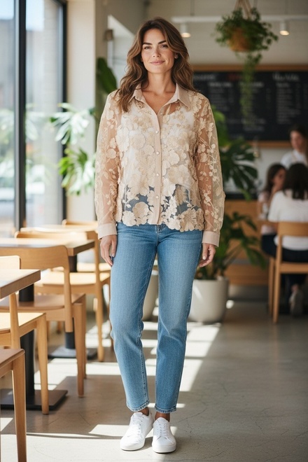 Garde-robe - Blouse - Beige