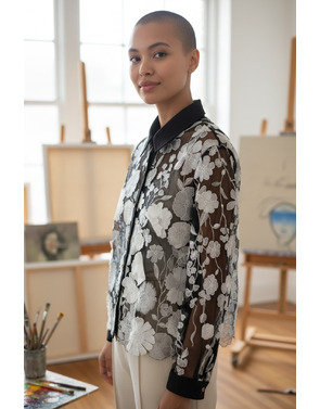 Garde-robe - Blouse - Zwart-wit