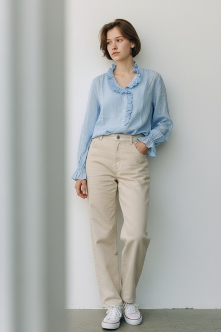 Garde-robe - Blouse - Blauw