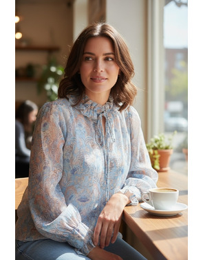 Garde-robe - Blouse - Blauw