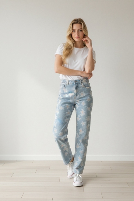 Garde-robe - Lange Broek - Jeans licht