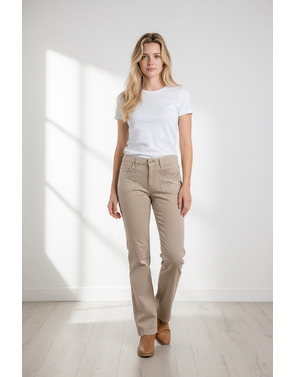 Garde-robe - Lange Broek - Beige