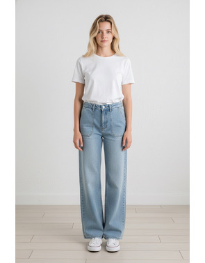 Garde-robe - Lange Broek - Jeans licht