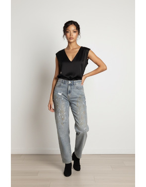 Garde-robe - Lange Broek - Grijs