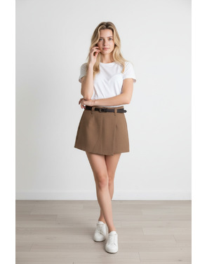 Garde-robe - Short - Taupe