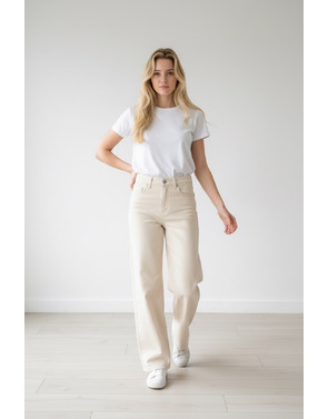 Garde-robe - Lange Broek - Beige