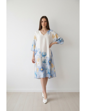 Garde-robe - Kort Kleedje - Blauw