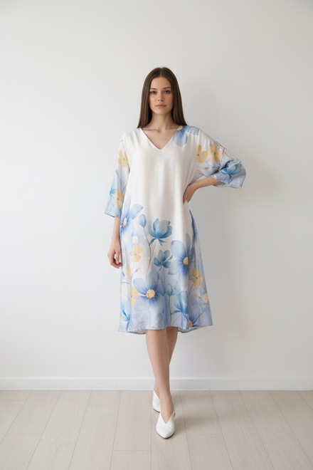 Garde-robe - Kort Kleedje - Blauw