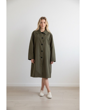 Garde-robe - Mantel - Kaki