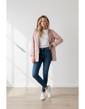 Garde-robe - Jas - Roze