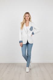 K-design - Blazer - Grijs