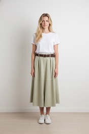 Garde-robe - Lange Rok - Munt