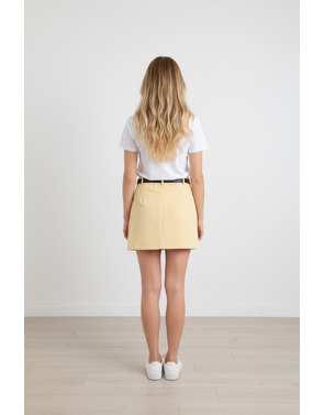 Garde-robe - Korte Rok - Geel