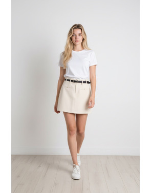 Garde-robe - Korte Rok - Beige