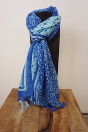 Garde-robe - Sjaals - Blauw