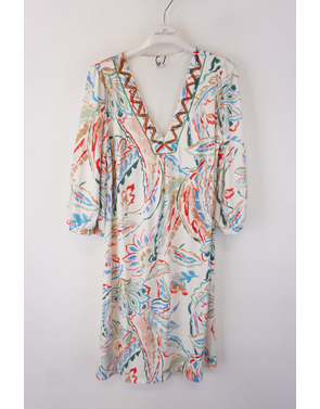 K-design - Halflang Kleedje - Multicolor