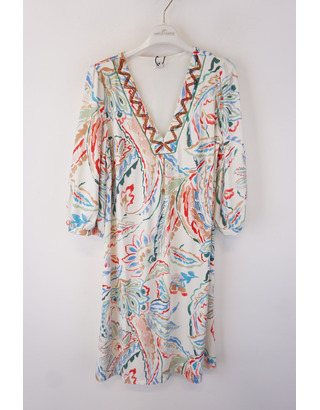 K-design - Halflang Kleedje - Multicolor