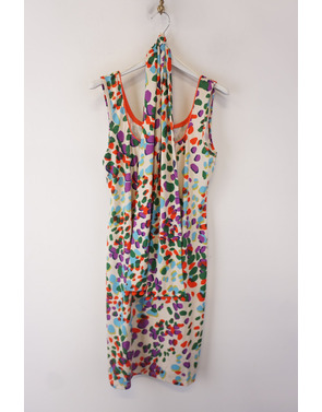 K-design - Halflang Kleedje - Zwart-roze