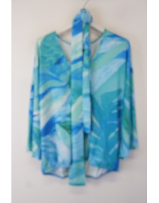 K-design - Blouse - Blauw