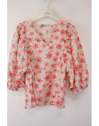 Free/quent - Blouse - Roze