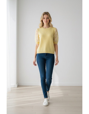 Garde-robe - Gilet - Geel