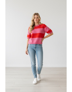 Garde-robe - Pull - Fushia