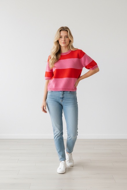 Garde-robe - Pull - Fushia