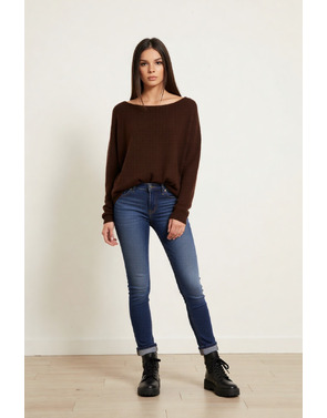 Garde-robe - Pull - Bruin