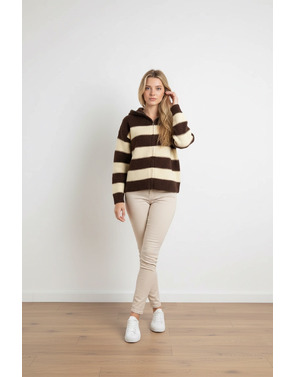 Garde-robe - Pull - Geel-bruin