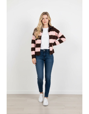 Garde-robe - Pull - Roze-beige