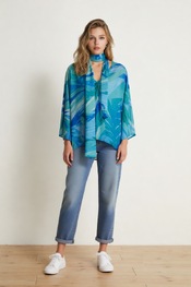 K-design - Blouse - Blauw