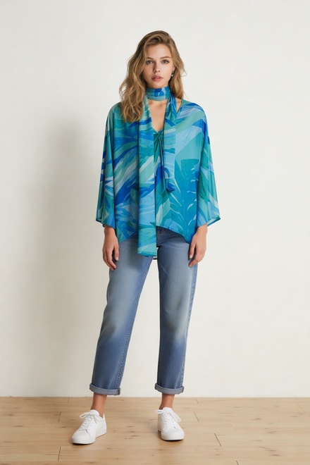 K-design - Blouse - Blauw