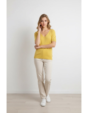 Garde-robe - T-shirt - Geel