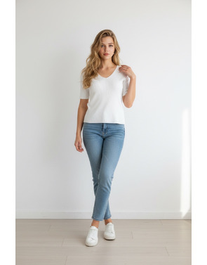 Garde-robe - T-shirt - Ecru