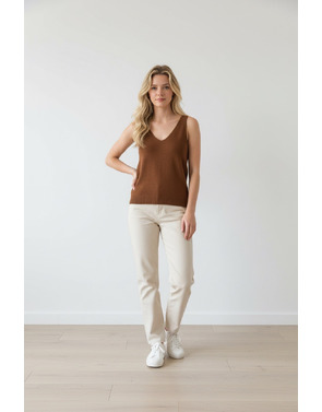 Garde-robe - Top - Bruin