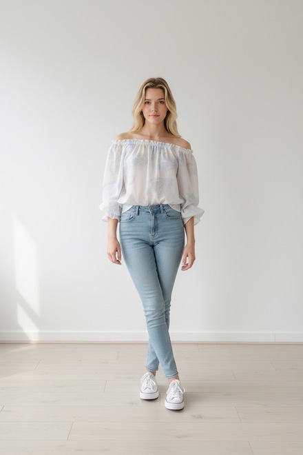 Garde-robe - Blouse - Blauw