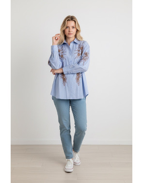 Garde-robe - Blouse - Blauw