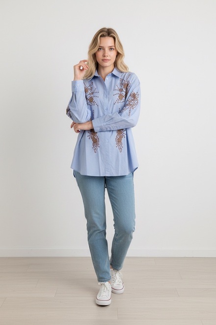 Garde-robe - Blouse - Blauw