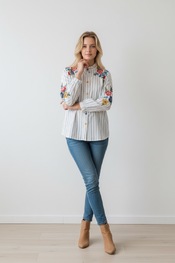 Garde-robe - Blouse - Blauw