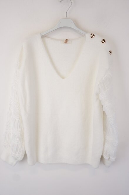 Garde-robe - Pull - Ecru