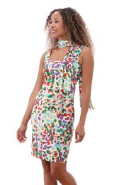 K-design - Halflang Kleedje - Zwart-roze