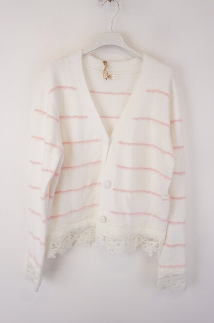 Garde-robe - Gilet - Roze-beige
