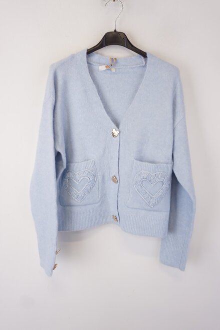 Garde-robe - Gilet - Blauw