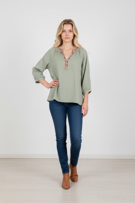 Garde-robe - Blouse - Munt